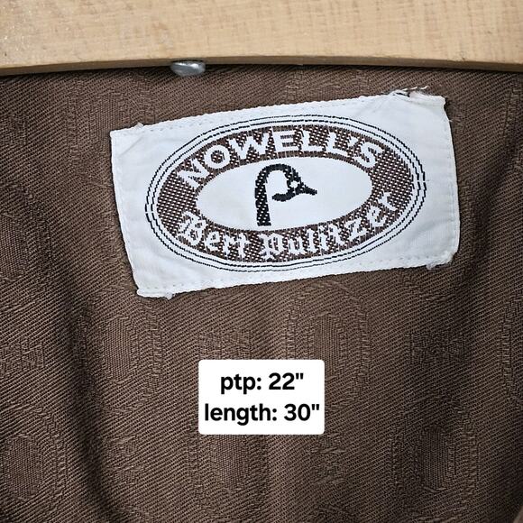 NOWELLS Pulitzer Men's Large Vintage All Over Duck Hunting Button Down Shirt - Picture 3 of 8
